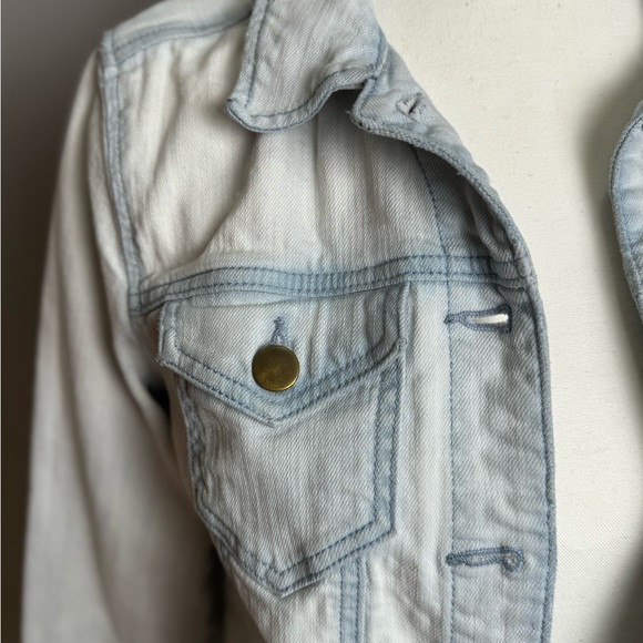 Rubbish denim light was jacket - Picture 4 of 12